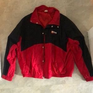 Red and black ‘Doritos’ windbreaker